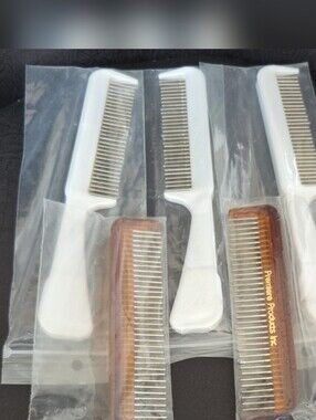 Lot of 5 Hair Doctor & Premiere products inc. Fine Tooth Plastic Hair Combs